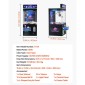Μηχάνημα VEVOR Claw Crane, Παιχνιδομηχανή Arcade μεσαίου μεγέθους με φως και ήχο, ρυθμιζόμενα ατσάλινα νύχια, ακριβές παιχνίδι πώλησης καραμέλας Grabber Prize Dispenser Παιχνίδι πώλησης, για εμπορικούς οικιακούς κινηματογράφους, Μαύρο Μωβ