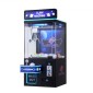 Μηχάνημα VEVOR Claw Crane, Παιχνιδομηχανή Arcade μεσαίου μεγέθους με φως και ήχο, ρυθμιζόμενα ατσάλινα νύχια, ακριβές παιχνίδι πώλησης καραμέλας Grabber Prize Dispenser Παιχνίδι πώλησης, για εμπορικούς οικιακούς κινηματογράφους, Μαύρο Μωβ