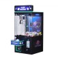 Μηχάνημα VEVOR Claw Crane, Παιχνιδομηχανή Arcade μεσαίου μεγέθους με φως και ήχο, ρυθμιζόμενα ατσάλινα νύχια, ακριβές παιχνίδι πώλησης καραμέλας Grabber Prize Dispenser Παιχνίδι πώλησης, για εμπορικούς οικιακούς κινηματογράφους, Μαύρο Μωβ