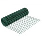 VEVOR Farm Fence, 1 x 25 m, 2 x 4 in Mesh Περίφραξη από γαλβανισμένο ατσάλινο σύρμα 2,1 mm για βοοειδή, γουρούνια και πρόβατα, βαρέως τύπου περίφραξη ζωικού κεφαλαίου με επίστρωση βινυλίου για περιβλήματα ζώων, σύρμα κλουβιού, φράχτες κήπου, πράσινο
