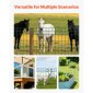 VEVOR Farm Fence, 1,2 x 25 m, 2 x 4 in Mesh Περίφραξη από γαλβανισμένο ατσάλινο σύρμα 2,1 mm για βοοειδή, γουρούνια και πρόβατα, περίφραξη ζωικού κεφαλαίου με επίστρωση βινυλίου βαρέως τύπου για περιβλήματα ζώων, σύρμα κλουβιού, φράχτες κήπου, πράσινο