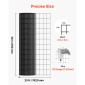 Ύφασμα VEVOR Hardware 91cm x 7,62m, 2 x 3 in Mesh 16 Gauge γαλβανισμένο συρμάτινο ρολό, ανθεκτικό στις καιρικές συνθήκες περίφραξη από σύρμα κοτόπουλου με επίστρωση βινυλίου, περίφραξη φυτών κήπου βαρέως τύπου για κουνέλια κλουβί