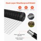 Ύφασμα VEVOR Hardware 91cm x 7,62m, 2 x 3 in Mesh 16 Gauge γαλβανισμένο συρμάτινο ρολό, ανθεκτικό στις καιρικές συνθήκες περίφραξη από σύρμα κοτόπουλου με επίστρωση βινυλίου, περίφραξη φυτών κήπου βαρέως τύπου για κουνέλια κλουβί