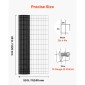 VEVOR Farm Fence, 122cm x 15,2m, 2 x 4 in Mesh 14 Gauge Περίφραξη από γαλβανισμένο ατσάλινο σύρμα για βοοειδή, γουρούνια και πρόβατα , Περιφράξεις ζώων με επίστρωση βινυλίου βαρέως τύπου για περιβλήματα ζώων, σύρμα κλουβιού, φράχτες κήπου
