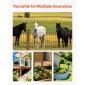 VEVOR Farm Fence, 122cm x 15,2m, 2 x 4 in Mesh 14 Gauge Περίφραξη από γαλβανισμένο ατσάλινο σύρμα για βοοειδή, γουρούνια και πρόβατα , Περιφράξεις ζώων με επίστρωση βινυλίου βαρέως τύπου για περιβλήματα ζώων, σύρμα κλουβιού, φράχτες κήπου