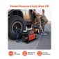 VEVOR Dual-Cylinder Heavy Duty Air Compressor, 300L/min Auto-Stop Portable Tire Inflator, 12V 150PSI Offroad Air Pump με ψηφιακή οθόνη LCD & αντάπτορες για Truck Car SUV 4 x 4 Vehicle RV