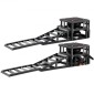 VEVOR Air Portable Car Lifts 2PCS, χωρητικότητα 5 τόννων, μέγιστο ύψος 320 mm, γρύλοι πεπιεσμένου αέρα με αερόσακους, τάκους τροχών, ράμπες επέκτασης, αυξημένες κολώνες, βαρέως τύπου για σεντάν, SUV, φορτηγά
