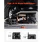 VEVOR Air Portable Car Lifts 2PCS, χωρητικότητα 5 τόννων, μέγιστο ύψος 320 mm, γρύλοι πεπιεσμένου αέρα με αερόσακους, τάκους τροχών, ράμπες επέκτασης, αυξημένες κολώνες, βαρέως τύπου για σεντάν, SUV, φορτηγά