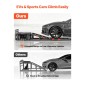 VEVOR Air Portable Car Lifts 2PCS, χωρητικότητα 5 τόννων, μέγιστο ύψος 320 mm, γρύλοι πεπιεσμένου αέρα με αερόσακους, τάκους τροχών, ράμπες επέκτασης, αυξημένες κολώνες, βαρέως τύπου για σεντάν, SUV, φορτηγά