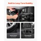 VEVOR Air Portable Car Lifts 2PCS, χωρητικότητα 5 τόννων, μέγιστο ύψος 320 mm, γρύλοι πεπιεσμένου αέρα με αερόσακους, τάκους τροχών, ράμπες επέκτασης, αυξημένες κολώνες, βαρέως τύπου για σεντάν, SUV, φορτηγά