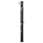 VEVOR 40L Solar Θερμαινόμενο Ντους, Ύψος ντουζιέρας 205cm, Υπαίθριο Ντους, με Βρύση Χειρός & Πόδι, Ρύθμιση Ζεστού & Κρύου Νερού, Ανεξάρτητη για Παραλία Πισίνα στην Πισινή Πισίνα, Μαύρο