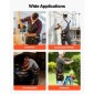VEVOR Tool Pouch with Belt, 14 Pockets Professional Tool Belt Pouch for men, Heavy Duty Αποσπώμενη ρυθμιζόμενη βοηθητική τσάντα εργασίας για Ηλεκτρολόγο, Ξυλουργό, Κατασκευές, Ρυθμίζει μέση 83 cm έως 127 cm