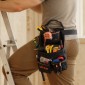 VEVOR Tool Pouch with Belt, 14 Pockets Professional Tool Belt Pouch for men, Heavy Duty Αποσπώμενη ρυθμιζόμενη βοηθητική τσάντα εργασίας για Ηλεκτρολόγο, Ξυλουργό, Κατασκευές, Ρυθμίζει μέση 83 cm έως 127 cm