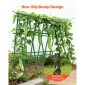 VEVOR Garden Stakes, 15 Pack, 1705 mm, Μεταλλικοί πάσσαλοι ντομάτας με πλαστική επικάλυψη, Garden Sticks για υποστήριξη φυτών, με μυτερό άκρο και αντιολισθητικά εξογκώματα για καλλιέργεια αναρριχώμενων φυτών, λαχανικά εξωτερικού χώρου