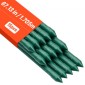 VEVOR Garden Stakes, 15 Pack, 1705 mm, Μεταλλικοί πάσσαλοι ντομάτας με πλαστική επικάλυψη, Garden Sticks για υποστήριξη φυτών, με μυτερό άκρο και αντιολισθητικά εξογκώματα για καλλιέργεια αναρριχώμενων φυτών, λαχανικά εξωτερικού χώρου