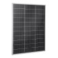 VEVOR 2PCS 100W Bifacial Solar Panels, Μονοκρυσταλλική Μονάδα Φ/Β τύπου N 23% υψηλής απόδοσης με έξοδο MC4 & πλαίσιο αλουμινίου, αδιάβροχο ηλιακό πάνελ IP67 για σκάφος αυτοκινήτου RV Flat Rooftop Off-Grid