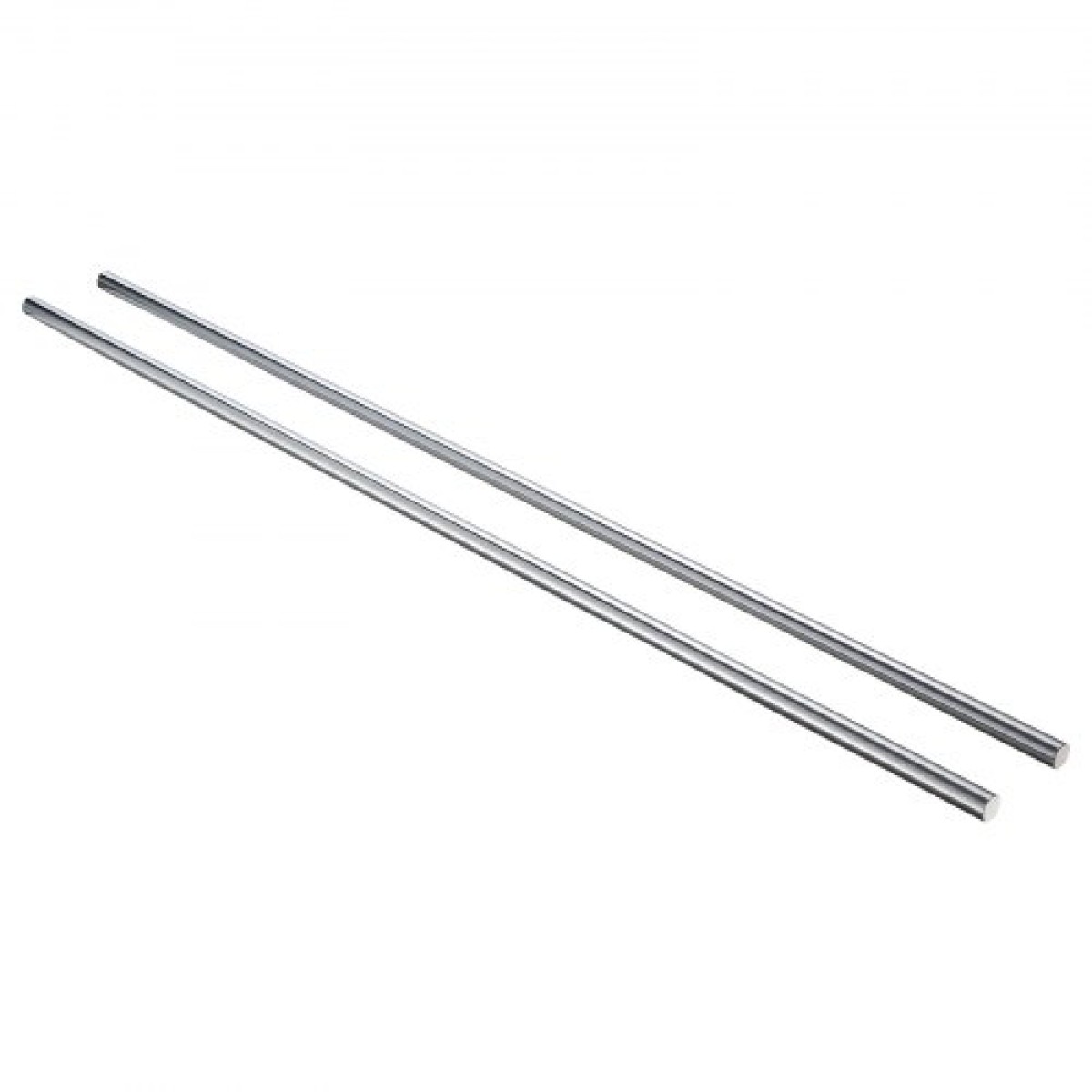 Ράβδος γραμμικής κίνησης VEVOR 2PCS, 20 mm x 1200 mm (0,79 x 47,24 ίντσες), άξονας γραμμικής ράβδου από ανθρακούχο χάλυβα SFC20, Anti Rust and High Precision, Άξονας υψηλής σκληρότητας, για κοπή λείανσης μηχανής διάτρησης