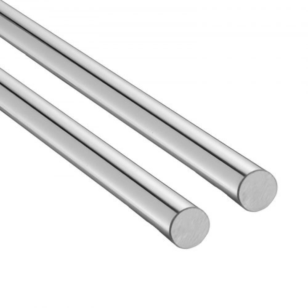 Ράβδος γραμμικής κίνησης VEVOR 2PCS, 20 mm x 1200 mm (0,79 x 47,24 ίντσες), άξονας γραμμικής ράβδου από ανθρακούχο χάλυβα SFC20, Anti Rust and High Precision, Άξονας υψηλής σκληρότητας, για κοπή λείανσης μηχανής διάτρησης