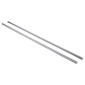 Ράβδος γραμμικής κίνησης VEVOR 2PCS, 20 mm x 1200 mm (0,79 x 47,24 ίντσες), άξονας γραμμικής ράβδου από ανθρακούχο χάλυβα SFC20, Anti Rust and High Precision, Άξονας υψηλής σκληρότητας, για κοπή λείανσης μηχανής διάτρησης