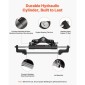 VEVOR Hydraulic Steering Kit, 150kW (200 HP), Marine Boat Hydraulic Steering System, με αντλία πηδαλίου 6,9 MPa/1000 psi, κύλινδρο κλειδώματος δύο κατευθύνσεων και σωλήνες υψηλής αντοχής 7,92 m, για χρήση σε έναν κινητήρα ενός σταθμού