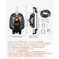 VEVOR Hydraulic Steering Kit, 150kW (200 HP), Marine Boat Hydraulic Steering System, με αντλία πηδαλίου 6,9 MPa/1000 psi, κύλινδρο κλειδώματος δύο κατευθύνσεων και σωλήνες υψηλής αντοχής 7,92 m, για χρήση σε έναν κινητήρα ενός σταθμού