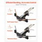 VEVOR Hydraulic Tubing Bender Kit, 6 mm έως 22 mm, Χάλκινος σωλήνας Bender, Σετ εργαλείων κάμψης HVAC, 90° Bend, με 7 μήτρες από κράμα αλουμινίου, για κλιματιστικά HVAC Refrigeration Automotive Auto Repair
