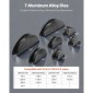 VEVOR Hydraulic Tubing Bender Kit, 6 mm έως 22 mm, Χάλκινος σωλήνας Bender, Σετ εργαλείων κάμψης HVAC, 90° Bend, με 7 μήτρες από κράμα αλουμινίου, για κλιματιστικά HVAC Refrigeration Automotive Auto Repair