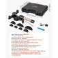 VEVOR Hydraulic Tubing Bender Kit, 6 mm έως 22 mm, Χάλκινος σωλήνας Bender, Σετ εργαλείων κάμψης HVAC, 90° Bend, με 7 μήτρες από κράμα αλουμινίου, για κλιματιστικά HVAC Refrigeration Automotive Auto Repair