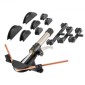 VEVOR Hydraulic Tubing Bender Kit, 6 mm έως 22 mm, Χάλκινος σωλήνας Bender, Σετ εργαλείων κάμψης HVAC, 90° Bend, με 7 μήτρες από κράμα αλουμινίου, για κλιματιστικά HVAC Refrigeration Automotive Auto Repair