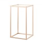 VEVOR Wedding Flower Stand, 10PCS 15,75 ιντσών Στάντ λουλουδιών, Floral Stand με ακρυλικό Laminate, Ορθογώνια φλοράλ θήκη για γάμο, πάρτι, γενέθλια, σπίτι, γαλλικά χρυσά stand