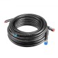 VEVOR Hydraulic Steering Kit, 70kW (90 HP), Marine Boat Hydraulic Steering System, με αντλία πηδαλίου 6,9 MPa/1000 psi, κύλινδρο κλειδώματος διπλής κατεύθυνσης και σωλήνες υψηλής αντοχής 7,32 m, για χρήση σε έναν σταθμό, χρήση ενός κινητήρα