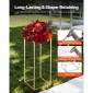 VEVOR Wedding Flower Stand, 10PCS 23,62 ιντσών Stand λουλουδιών, Floral Stand με ακρυλικό Laminate, Ορθογώνιο Floral ράφι για γάμο, πάρτι, γενέθλια, σπίτι, γαλλικά χρυσά stand