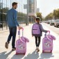 VEVOR Παιδικό Σετ αποσκευών, 5 τεμαχίων, 45,7 εκ. Βαλίτσα με σακίδιο πλάτης & μαξιλάρι σε σχήμα U, σετ αποσκευών μονόκερος, δώρο γενεθλίων για κορίτσια, αγόρια, εγκεκριμένη αεροπορική εταιρεία