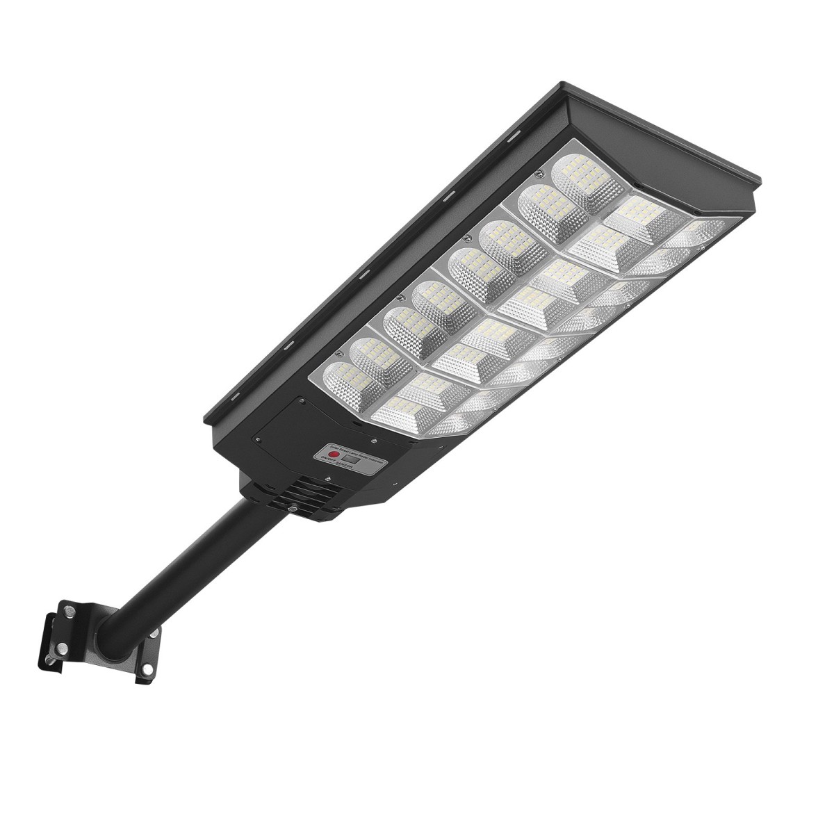 VEVOR 8000W Solar Street Lights Outdoor, 450000LM, Επαγγελματικός Χώρος Στάθμευσης Φώτα Dusk to Dawn, LED Flood Security Lamp with Motion Sensor, IP67 Waterproof Outdoor Light, for Driveway Yard, 2 Pack