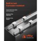 VEVOR Linear Rail Kit, SBR20, 2Pcs 2000 mm (78,74 ίντσες) Ράγες οδηγών γραμμικής κίνησης και μπλοκ ρουλεμάν 4 τμχ, Πλήρως υποστηριζόμενος άξονας, για κοπή, λείανση, φρέζα, μηχανήματα διάτρησης και άλλα
