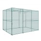 VEVOR Crop Cage, 2,9 x 1,94 x 1,94 m Σκηνή φυτοπροστασίας με πόρτα με φερμουάρ, ψηλό κλωβό καλλιέργειας ανθεκτικό στον άνεμο, εύκολο στην εγκατάσταση, υπαίθριο υπερυψωμένο κάλυμμα κρεβατιού, δίχτυ ντομάτας για γκαζόν βεράντας κήπου