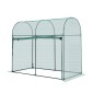 VEVOR Crop Cage, 1,8 x 0,91 x 1,5 m Σκηνή φυτοπροστασίας με πόρτα με φερμουάρ, ανθεκτικό στον άνεμο ψηλό κλωβό καλλιέργειας, εύκολο στην εγκατάσταση, υπερυψωμένο υπαίθριο κάλυμμα κρεβατιού με πλαίσιο, φυτικό δίχτυ για γκαζόν βεράντας κήπου