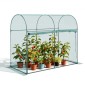 VEVOR Crop Cage, 1,8 x 0,91 x 1,5 m Σκηνή φυτοπροστασίας με πόρτα με φερμουάρ, ανθεκτικό στον άνεμο ψηλό κλωβό καλλιέργειας, εύκολο στην εγκατάσταση, υπερυψωμένο υπαίθριο κάλυμμα κρεβατιού με πλαίσιο, φυτικό δίχτυ για γκαζόν βεράντας κήπου