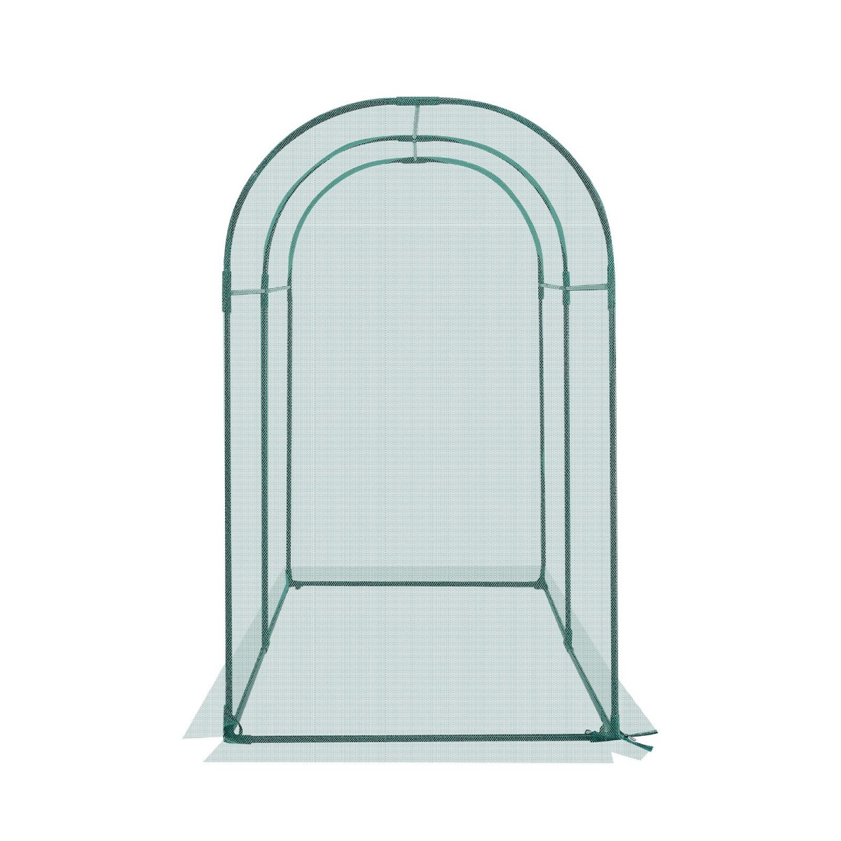 VEVOR Crop Cage, 1,8 x 0,91 x 1,5 m Σκηνή φυτοπροστασίας με πόρτα με φερμουάρ, ανθεκτικό στον άνεμο ψηλό κλωβό καλλιέργειας, εύκολο στην εγκατάσταση, υπερυψωμένο υπαίθριο κάλυμμα κρεβατιού με πλαίσιο, φυτικό δίχτυ για γκαζόν βεράντας κήπου