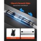 VEVOR Linear Rail Guide Kit, HGR20, 2Pcs 1000 mm (39,4 ιντσών) Γραμμικές ράγες κίνησης και 4 τεμ.