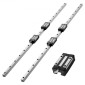 VEVOR Linear Rail Guide Kit, HGR20, 2Pcs 1000 mm (39,4 ιντσών) Γραμμικές ράγες κίνησης και 4 τεμ.