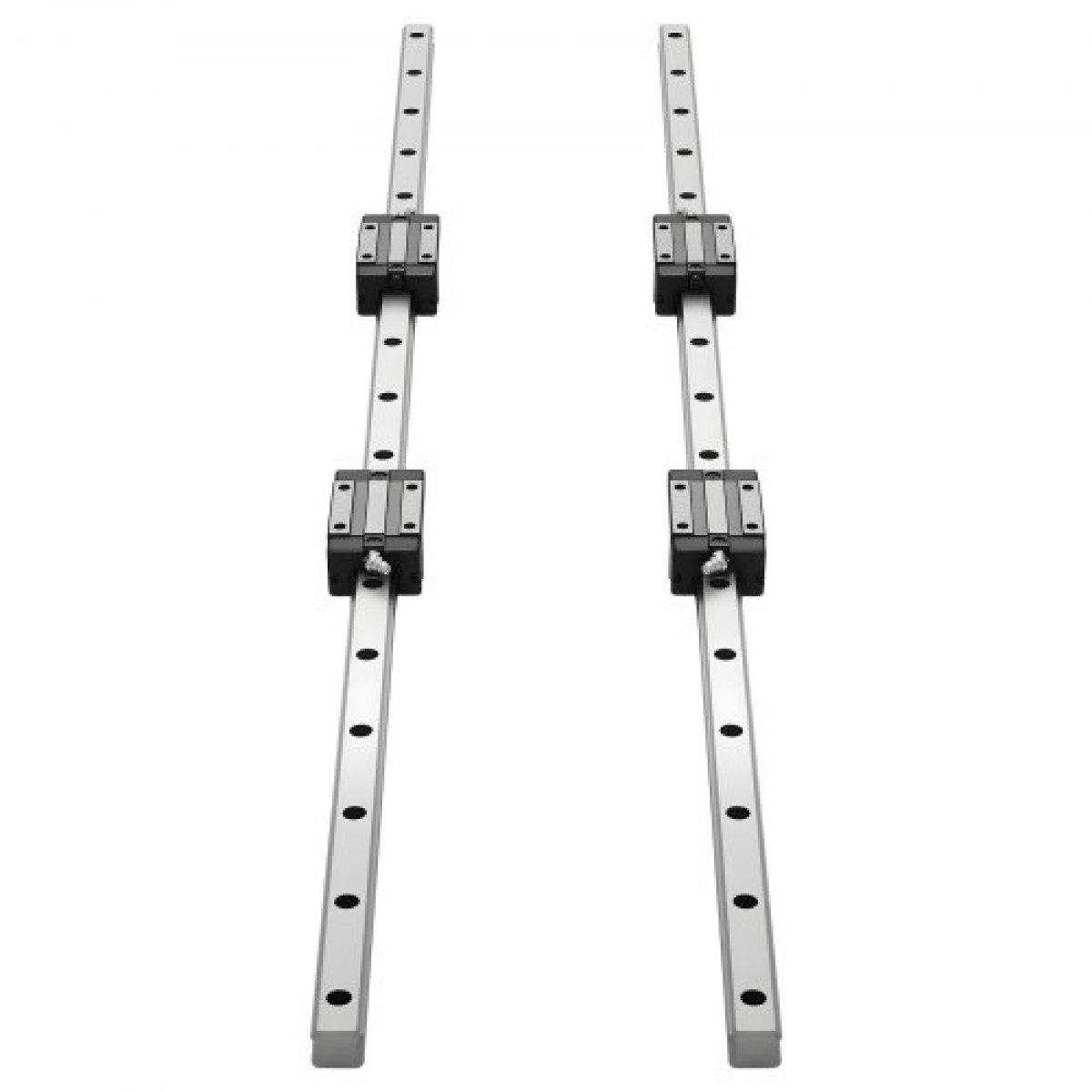 VEVOR Linear Rail Guide Kit, HGR20, 2Pcs 1000 mm (39,4 ιντσών) Γραμμικές ράγες κίνησης και 4 τεμ.