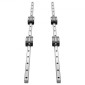 VEVOR Linear Rail Guide Kit, HGR20, 2Pcs 1000 mm (39,4 ιντσών) Γραμμικές ράγες κίνησης και 4 τεμ.