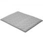 VEVOR Japanese Tatami Mat, Queen Size Πτυσσόμενο Γιαπωνέζικο Στρώμα Τατάμι, Στρώμα Futon με Αποθηκευτική Τσάντα & Στερέωμα, Πατάκι δαπέδου 9 στρώσεων για ύπνο, κοιτώνα, διαλογισμός, γιόγκα, 2032 x 1524 x 63,5 mm, γκρι