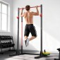 VEVOR Power Cage Squat Rack, Πολυλειτουργικός Εξοπλισμός Τύπου Πάγκου Power Rack με ρυθμιζόμενους γάντζους J 28 επιπέδων, Γυμναστήριο γυμναστικής προπόνησης στο σπίτι για σκουότ με μπάρα, έλξη, άρση βαρών