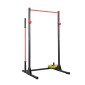VEVOR Power Cage Squat Rack, Πολυλειτουργικός Εξοπλισμός Τύπου Πάγκου Power Rack με ρυθμιζόμενους γάντζους J 28 επιπέδων, Γυμναστήριο γυμναστικής προπόνησης στο σπίτι για σκουότ με μπάρα, έλξη, άρση βαρών