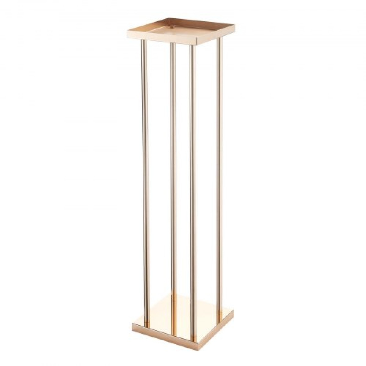 VEVOR Wedding Flower Stand, 10PCS 31,5 ιντσών Stand λουλουδιών, Floral Stand με μεταλλικό laminate, Κυλινδρικό κυβικό Floral ράφι για γάμο, πάρτι, γενέθλια, σπίτι, γαλλικά χρυσά stand