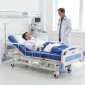 VEVOR Premium 3 Λειτουργιών Πλήρες Ηλεκτρικό Νοσοκομειακό Κρεβάτι, Ηλεκτρικό Ιατρικό Κρεβάτι με Πλάτη, Ρύθμιση Πόδιων & Ύψους, Ροδάκια ασφάλισης 127mm, Στρώμα υψηλής πυκνότητας για Home Hospital, 250kg Φόρτωση