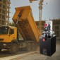 VEVOR 12 L Hydraulic Power Unit, Double Acting Dump Trailer Pump, 22 MPa Max Relief Pressure & 3,4 L/min Rate, DC 12V Hydraulic Pump with Metal Reservoir for Dump Trailer Car Lifting