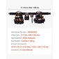 VEVOR Tool Belt, 18 Pockets Professional Tool Pouch for Men, Heavy Duty Adjustable Utility Belt Αποσπώμενη τσάντα εργασίας για Ηλεκτρολόγο, Ξυλουργό, Κατασκευές, Οργάνωση ποδιάς εργασίας, Ρυθμίζει 80-131 cm